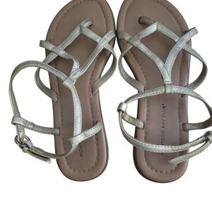 Montego Bay Club Women's Gold Strappy Sandals
